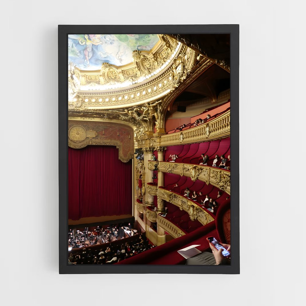Poster Éclat du Palais – affiche Danse (vue 2)